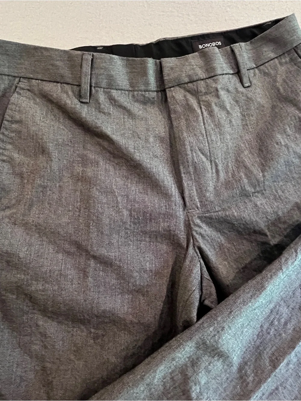 Bonobos Men's Charcoal Gray Dress Pants